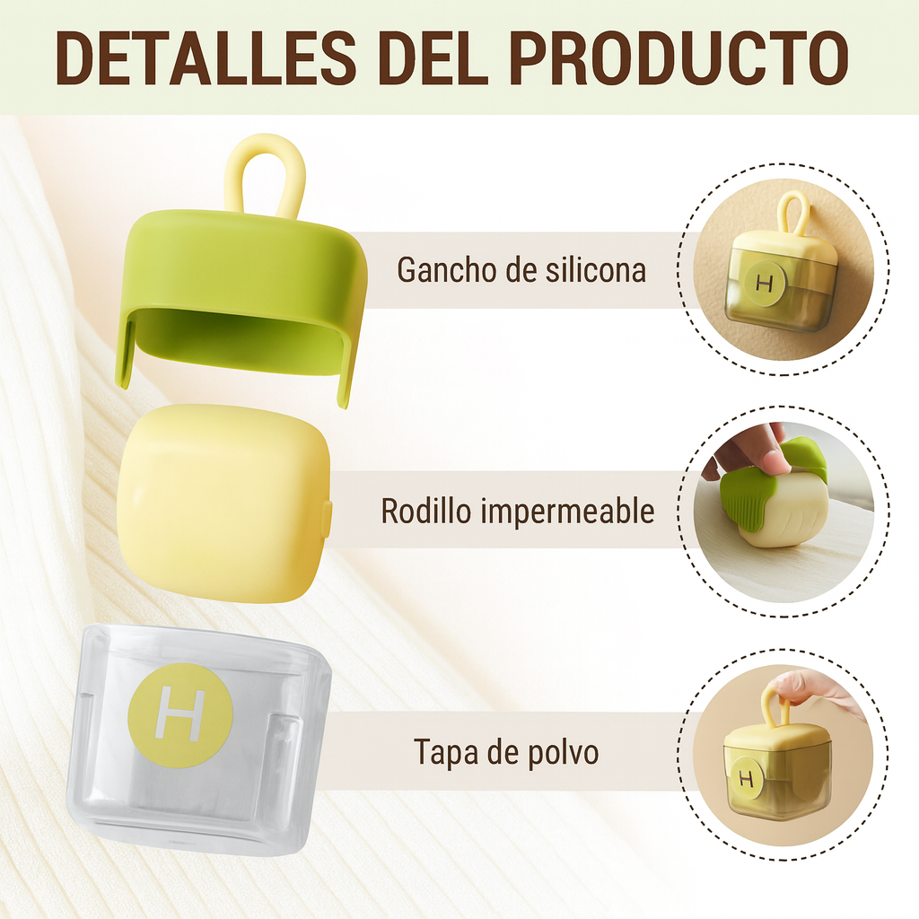 Quitapelusas Portátil – Adiós pelos en 3 segundos 🐾