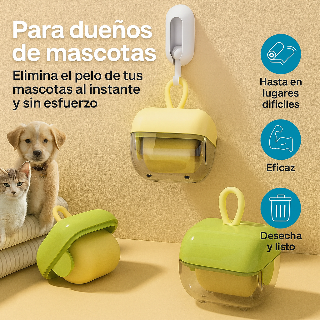 Quitapelusas Portátil – Adiós pelos en 3 segundos 🐾